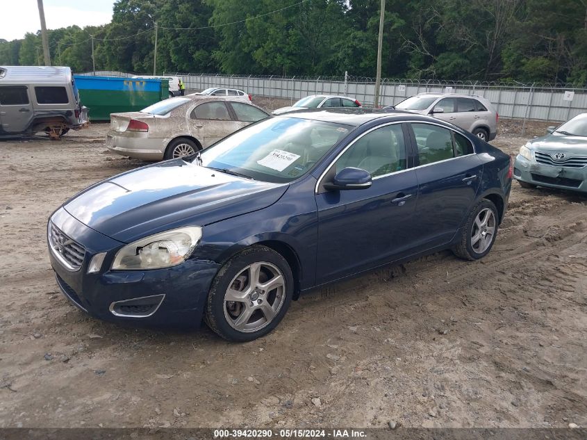 2013 Volvo S60 T5/T5 Platinum/T5 Premier/T5 Premier Plus VIN: YV1612FH1D2178570 Lot: 39420290