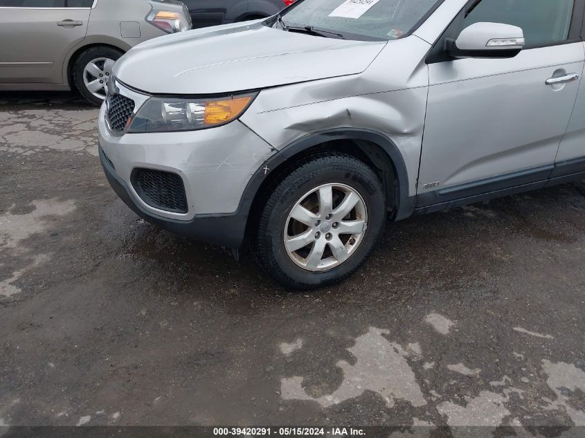 2013 Kia Sorento Lx VIN: 5XYKTCA65DG409518 Lot: 39420291