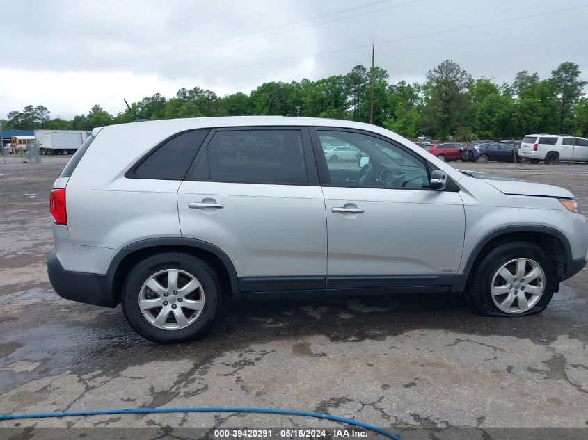 2013 Kia Sorento Lx VIN: 5XYKTCA65DG409518 Lot: 39420291