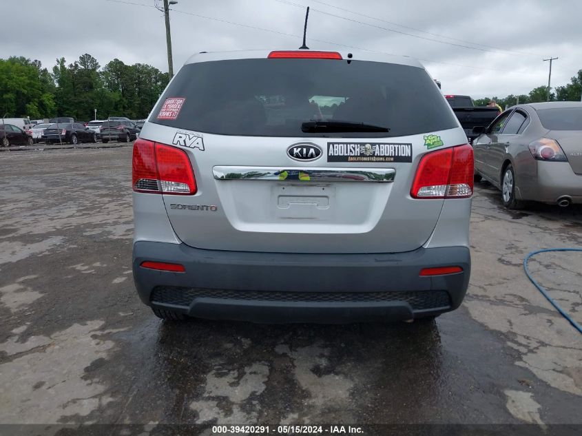 2013 Kia Sorento Lx VIN: 5XYKTCA65DG409518 Lot: 39420291