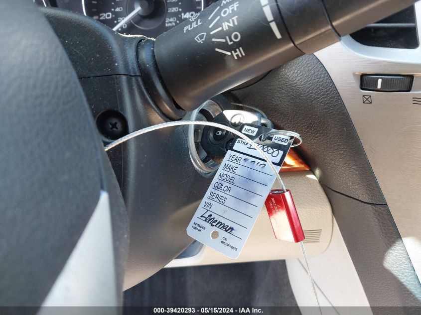 2012 Subaru Legacy 2.5I Limited VIN: 4S3BMCK6XC3018167 Lot: 39420293