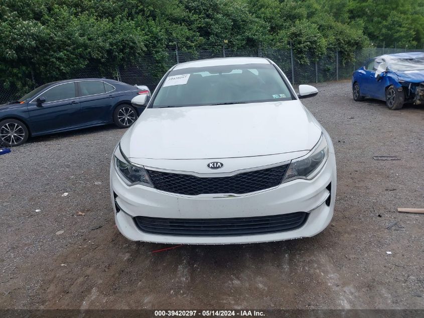 2018 Kia Optima Lx VIN: 5XXGT4L33JG266955 Lot: 39420297