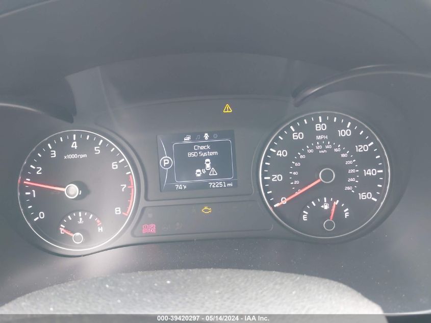 2018 Kia Optima Lx VIN: 5XXGT4L33JG266955 Lot: 39420297