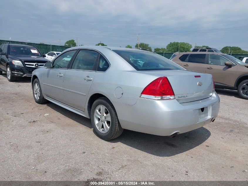 2014 Chevrolet Impala Limited Ls VIN: 2G1WA5E33E1188590 Lot: 39420301