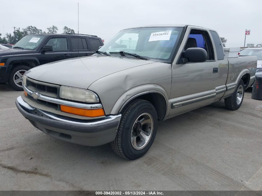 2001 Chevrolet S-10 Ls VIN: 1GCCS19W01K122853 Lot: 39420302