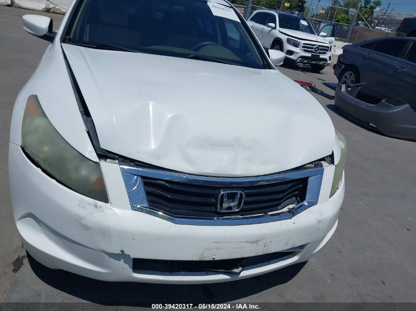 2010 Honda Accord 2.4 Lx VIN: 1HGCP2F34AA120192 Lot: 39420317