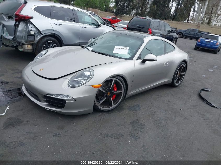 2013 Porsche 911 Carrera S VIN: WP0AB2A98DS120131 Lot: 39420330