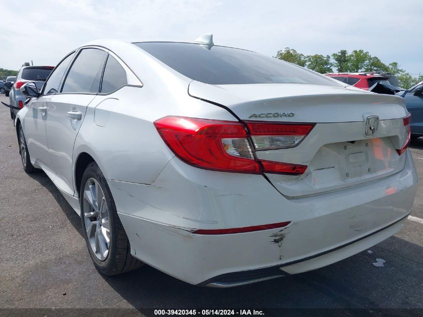 2018 Honda Accord Lx VIN: 1HGCV1F15JA261626 Lot: 39420345