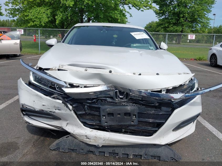 2018 Honda Accord Lx VIN: 1HGCV1F15JA261626 Lot: 39420345