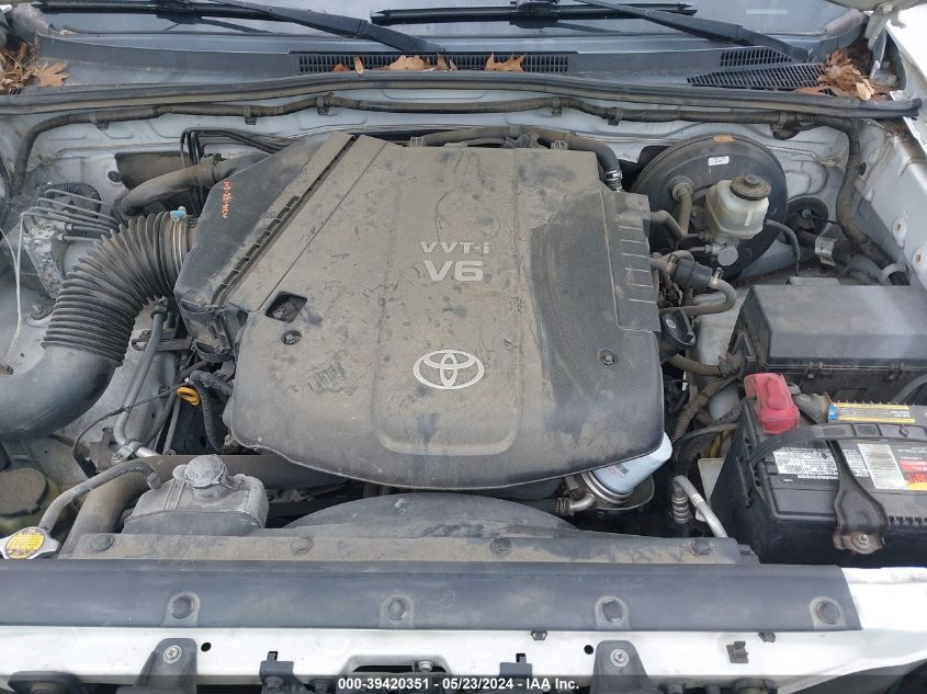 2010 Toyota Tacoma Prerunner V6 VIN: 3TMJU4GN0AM100759 Lot: 39420351
