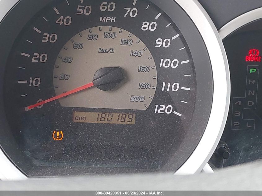 2010 Toyota Tacoma Prerunner V6 VIN: 3TMJU4GN0AM100759 Lot: 39420351