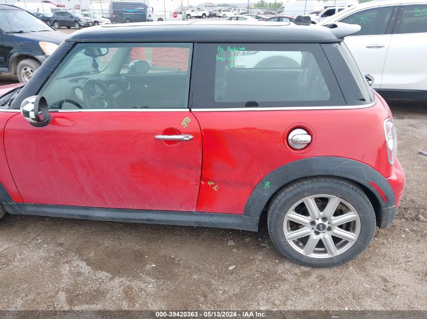 2013 Mini Hardtop Cooper S VIN: WMWSV3C57DT396013 Lot: 39420363