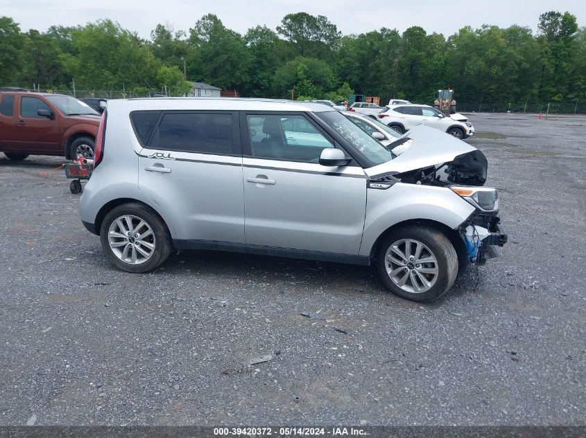 2019 Kia Soul + VIN: KNDJP3A53K7673810 Lot: 39420372