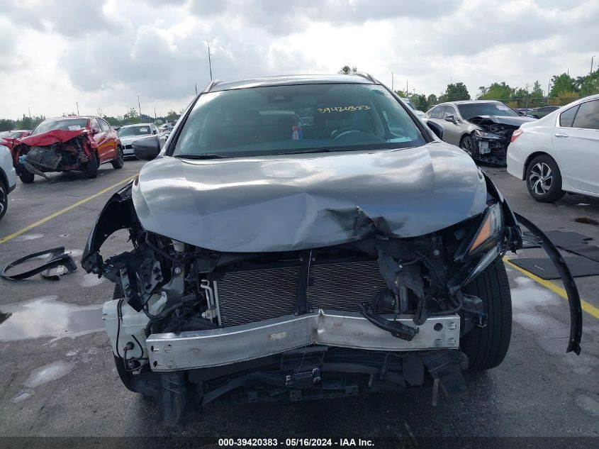 2020 Nissan Murano Sv Fwd VIN: 5N1AZ2BJXLN130561 Lot: 39420383