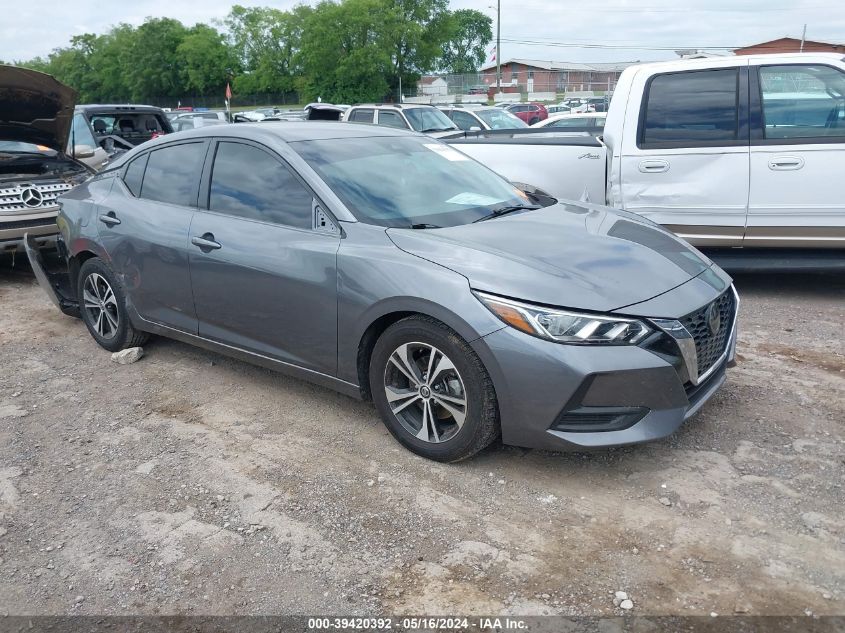 2022 NISSAN SENTRA SV XTRONIC CVT - 3N1AB8CV2NY312048