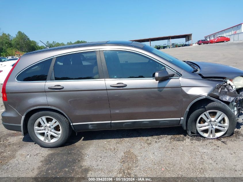 2010 Honda Cr-V Ex-L VIN: 5J6RE3H71AL040464 Lot: 39420396