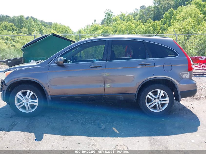 2010 Honda Cr-V Ex-L VIN: 5J6RE3H71AL040464 Lot: 39420396