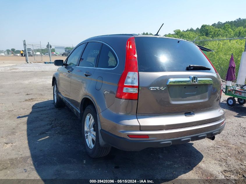 2010 Honda Cr-V Ex-L VIN: 5J6RE3H71AL040464 Lot: 39420396