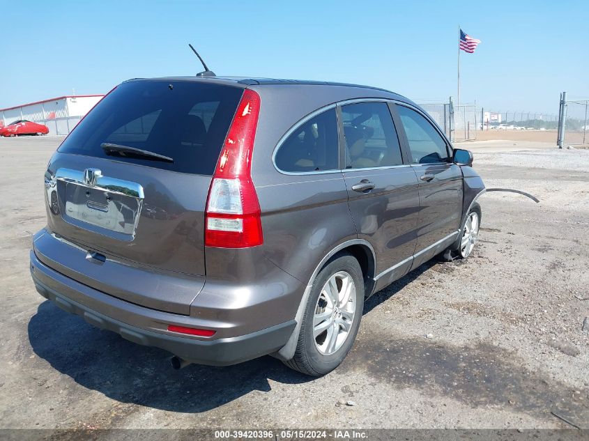 2010 Honda Cr-V Ex-L VIN: 5J6RE3H71AL040464 Lot: 39420396