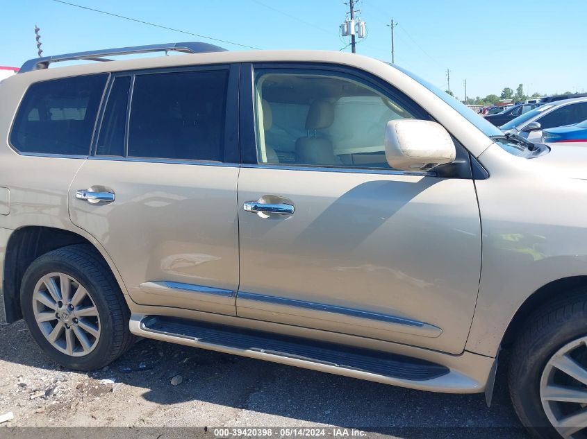 2011 Lexus Lx 570 VIN: JTJHY7AXXB4081596 Lot: 39420398