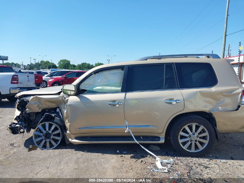 2011 Lexus Lx 570 VIN: JTJHY7AXXB4081596 Lot: 39420398