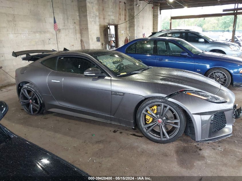 2019 Jaguar F-Type Svr VIN: SAJDZ1FE2KCK62248 Lot: 39420400