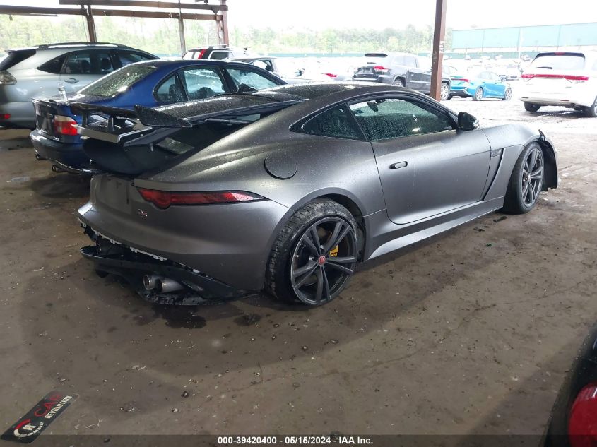 2019 Jaguar F-Type Svr VIN: SAJDZ1FE2KCK62248 Lot: 39420400