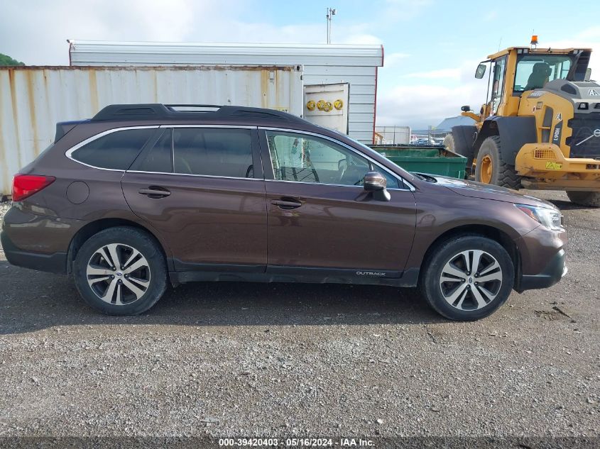 2019 Subaru Outback 2.5I Limited VIN: 4S4BSANC7K3269704 Lot: 39420403