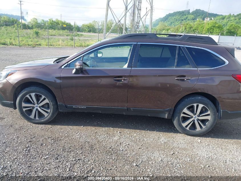 2019 Subaru Outback 2.5I Limited VIN: 4S4BSANC7K3269704 Lot: 39420403