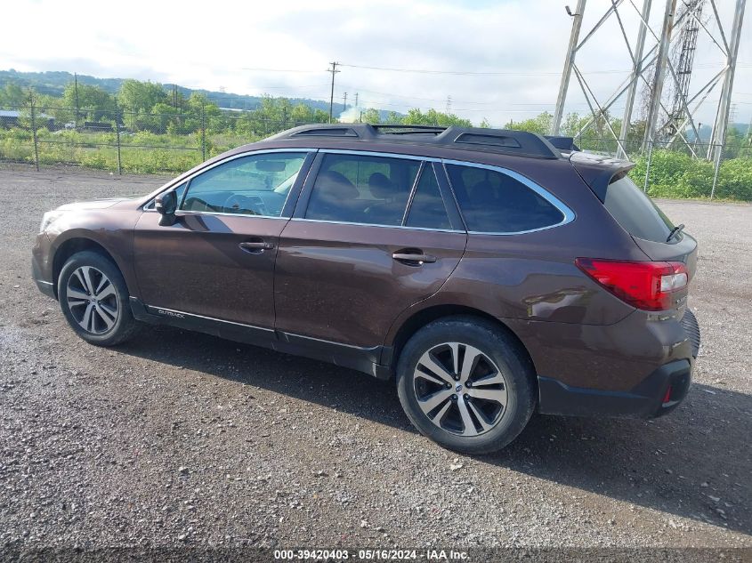 2019 Subaru Outback 2.5I Limited VIN: 4S4BSANC7K3269704 Lot: 39420403