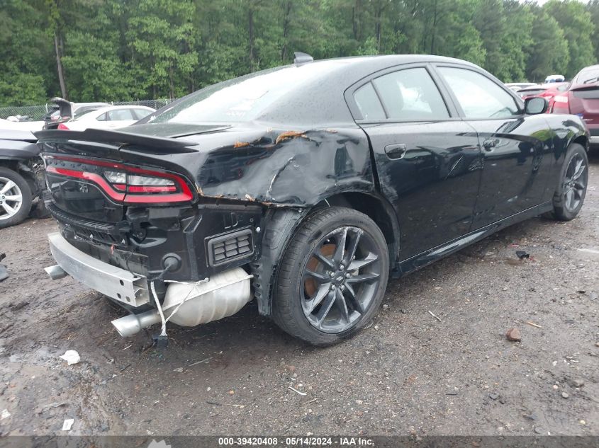 2022 Dodge Charger Gt Awd VIN: 2C3CDXMG4NH150704 Lot: 39420408