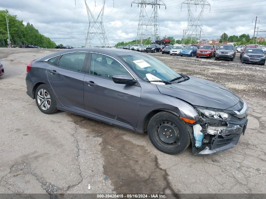 2017 Honda Civic Lx VIN: 19XFC2F59HE217713 Lot: 39420415