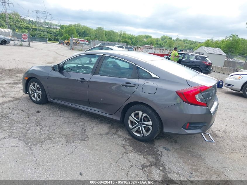 2017 Honda Civic Lx VIN: 19XFC2F59HE217713 Lot: 39420415