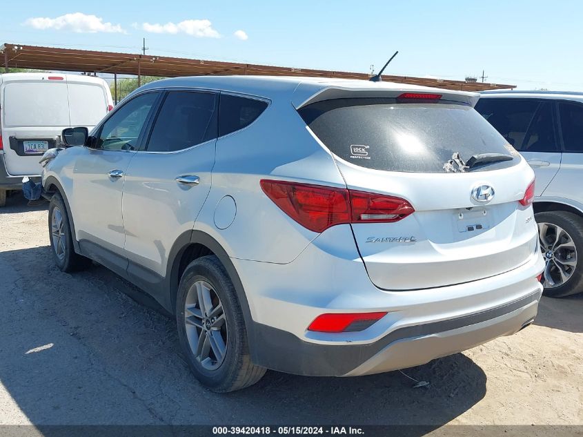 2018 Hyundai Santa Fe Sport 2.4L VIN: 5XYZT3LB6JG510801 Lot: 39420418