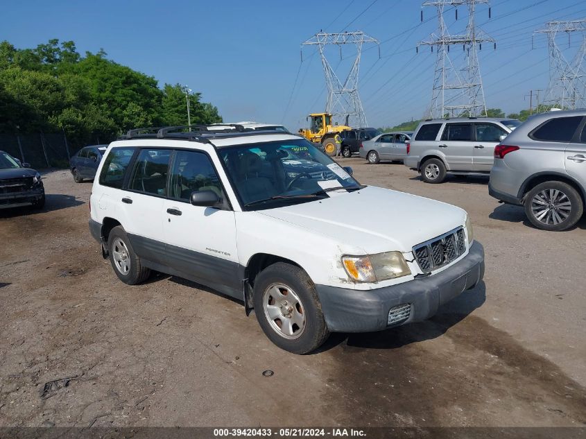 2001 Subaru Forester L VIN: JF1SF63581G700039 Lot: 39420433