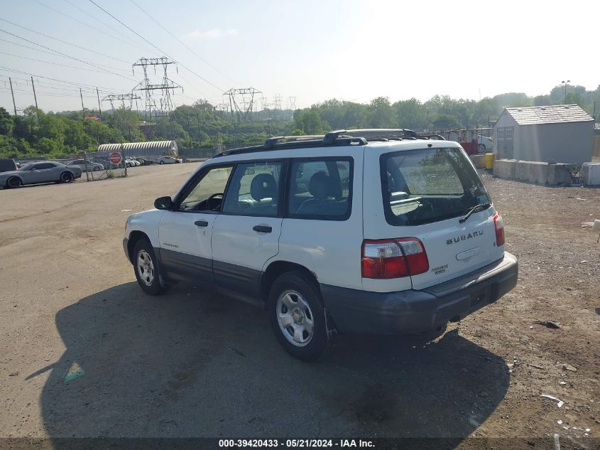 2001 Subaru Forester L VIN: JF1SF63581G700039 Lot: 39420433