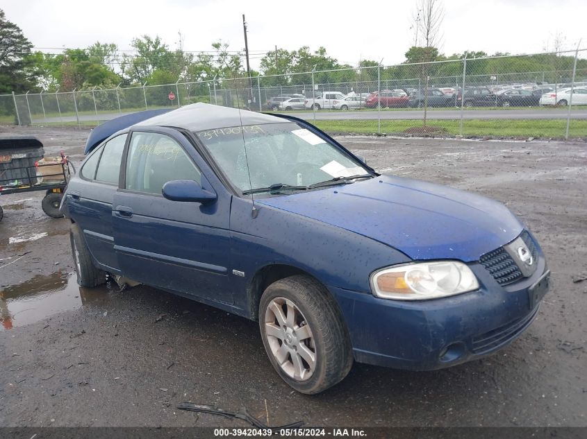 2006 Nissan Sentra 1.8S VIN: 3N1CB51D96L645332 Lot: 39420439