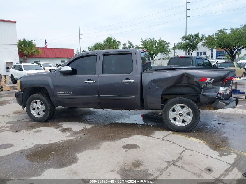 2010 Chevrolet Silverado K1500 Ltz VIN: 3GCRKTE39AG187256 Lot: 39420440