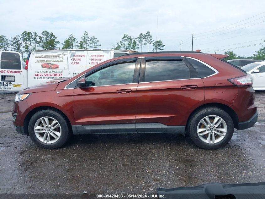 2015 Ford Edge Sel VIN: 2FMTK3J97FBC16226 Lot: 39420493