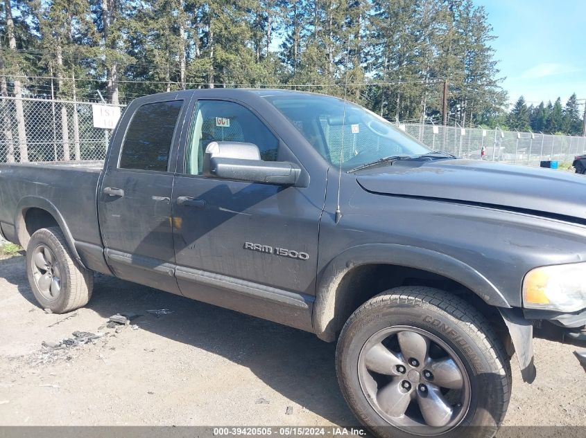 2004 Dodge Ram 1500 Slt/Laramie VIN: 1D7HU18D74S698997 Lot: 39420505