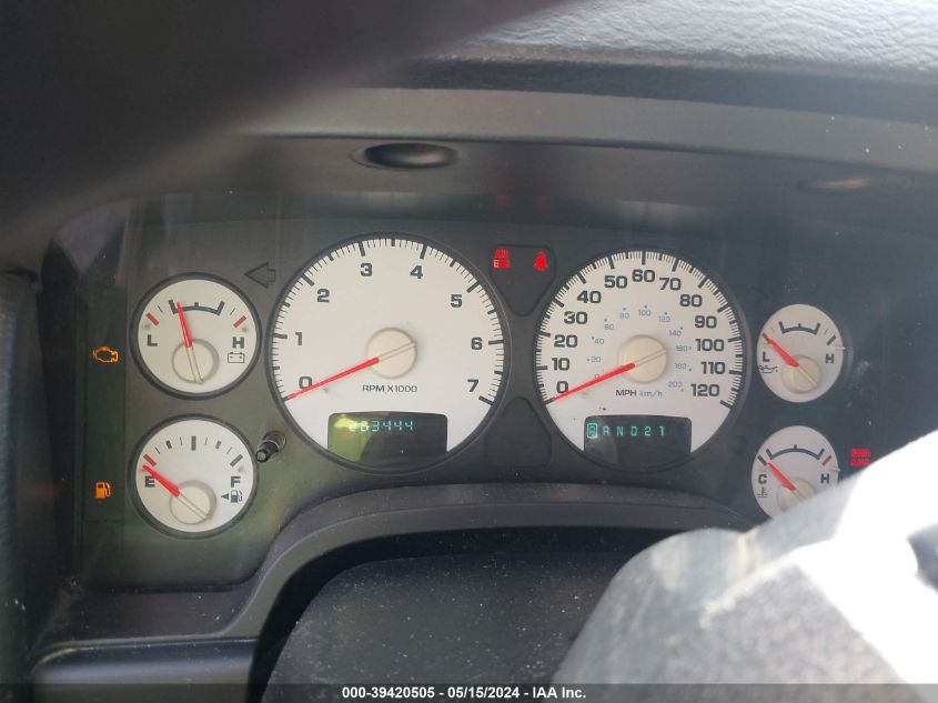 2004 Dodge Ram 1500 Slt/Laramie VIN: 1D7HU18D74S698997 Lot: 39420505