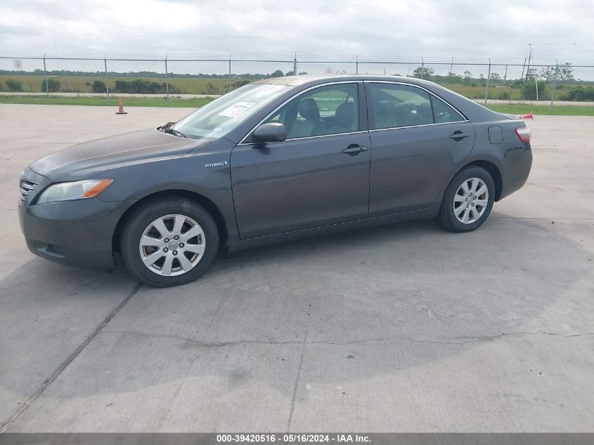 2007 TOYOTA CAMRY HYBRID VIN: JTNBB46K673015433