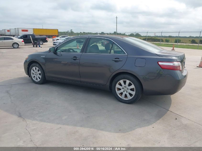 2007 TOYOTA CAMRY HYBRID VIN: JTNBB46K673015433