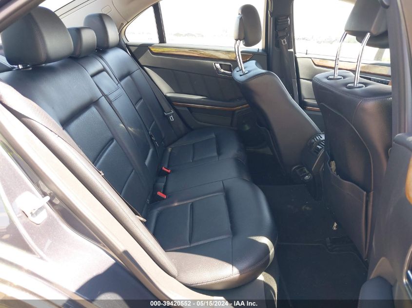 2010 Mercedes-Benz E 350 4Matic VIN: WDDHF8HB0AA213036 Lot: 39420552