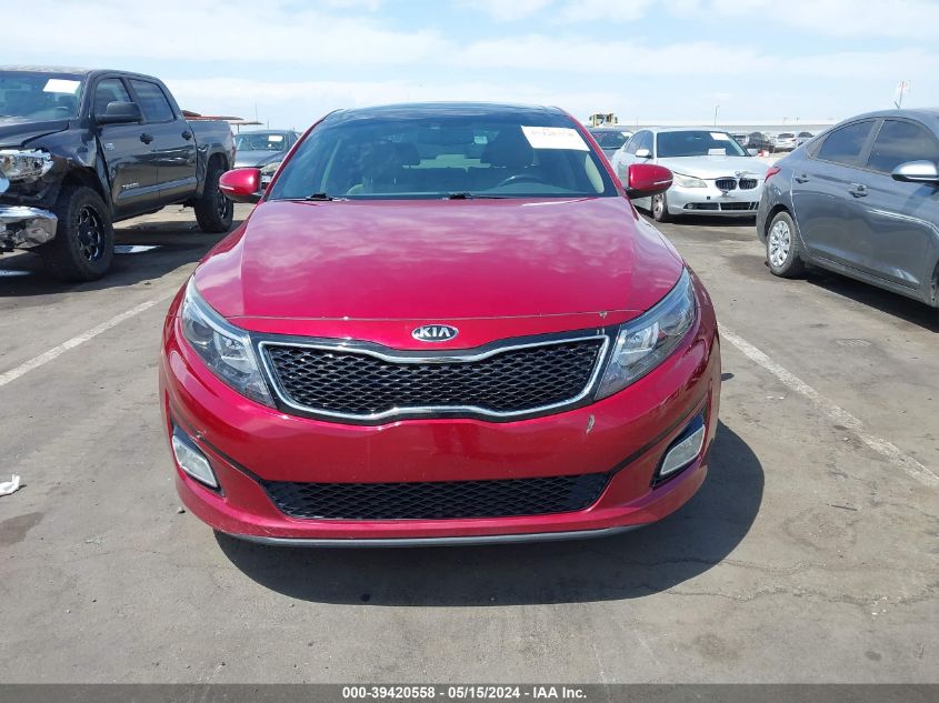2015 Kia Optima Ex VIN: 5XXGN4A75FG416572 Lot: 39420558