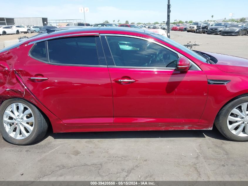 2015 Kia Optima Ex VIN: 5XXGN4A75FG416572 Lot: 39420558