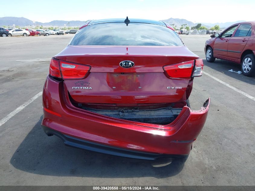 2015 Kia Optima Ex VIN: 5XXGN4A75FG416572 Lot: 39420558