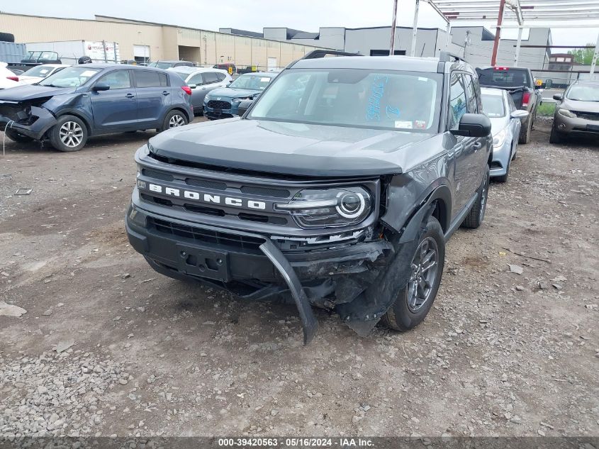 2023 Ford Bronco Sport Big Bend VIN: 3FMCR9B68PRD65752 Lot: 39420563