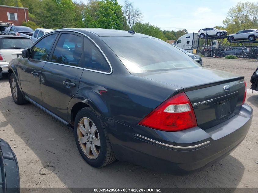 2007 Ford Five Hundred Sel VIN: 1FAHP241X7G162822 Lot: 39420564