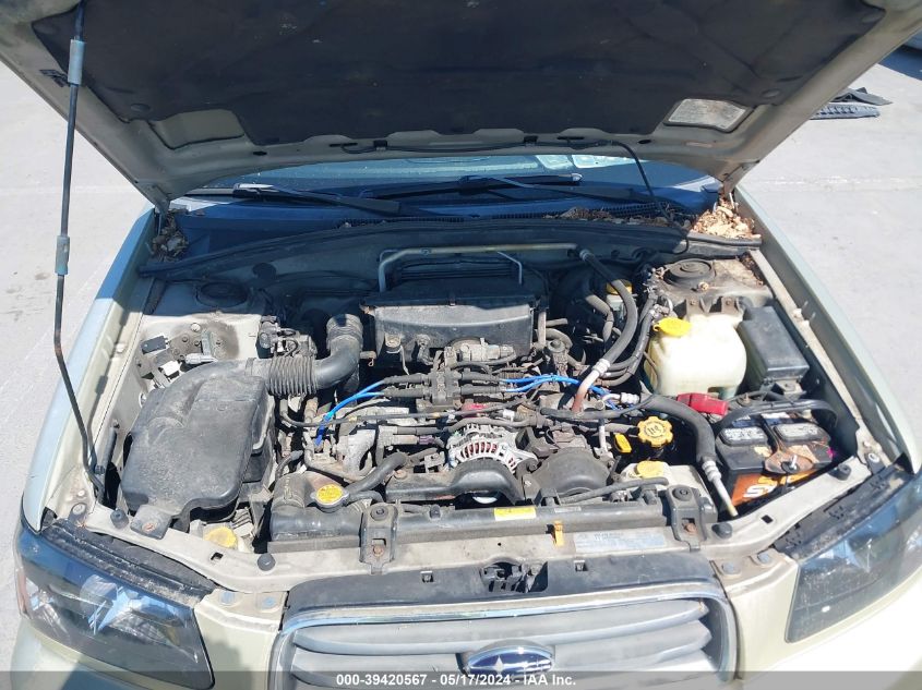 2004 Subaru Forester 2.5Xs VIN: JF1SG65684H752451 Lot: 39420567